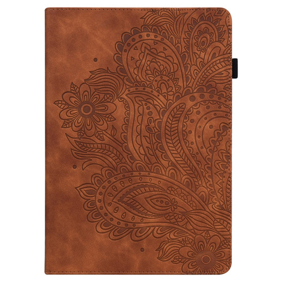 Flap case for Xiaomi Redmi Pad SE 11", flower, brown