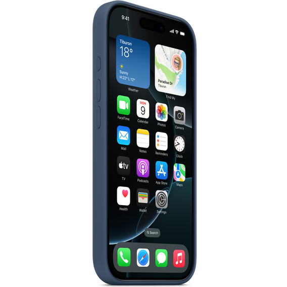 Apple Silicone Case with MagSafe for iPhone 16 Pro