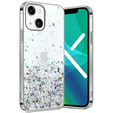 Case for iPhone 13 Mini, Glittery, blue