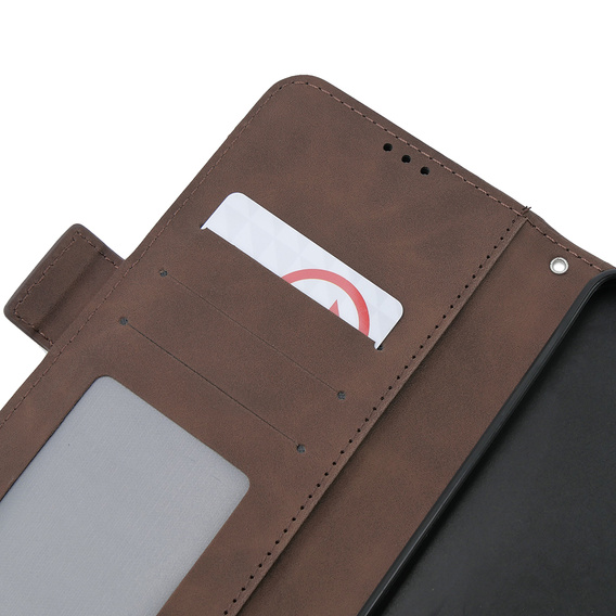 Flip case for Oppo A38 4G / Oppo A18 4G, Card Slot, brown