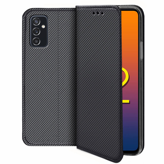 Flip case for Samsung Galaxy M52 5G, Wallet Smart Magnet, blue