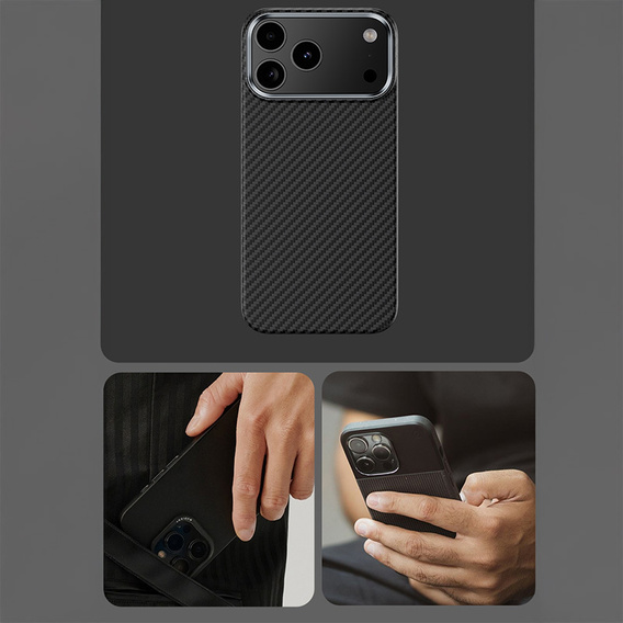 BENKS Kevlar Armor Air Carbon Fiber 600D A070 to MagSafe case for iPhone 17 Pro Max