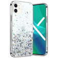 Case for iPhone 11, Glittery, transparent