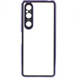 Case for Sony Xperia 1 V, Magnetic Dual Glass, purple