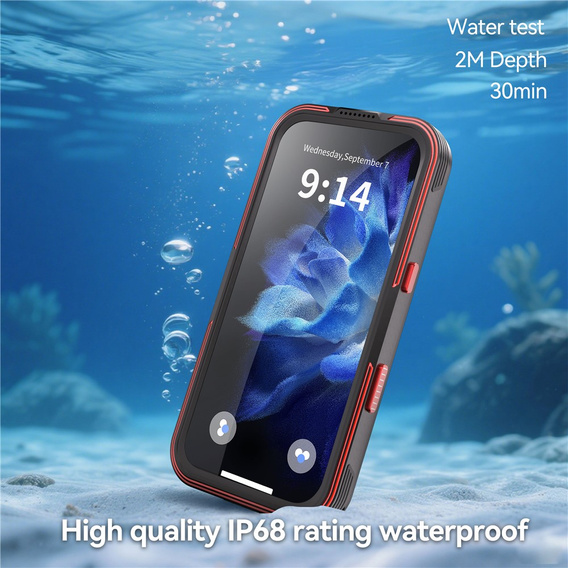 SHELLBOX GTM IP68 waterproof case with MagSafe for iPhone 17 Pro