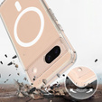 Case for Google Pixel 8A, Fusion Hybrid, for MagSafe, transparent