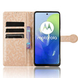 Flip case for Motorola Moto G24 / G24 Power / G04, Wallet Rhombus, pink