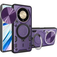 Armor case for Honor Magic 6 Lite 5G, CamShield Slide, purple