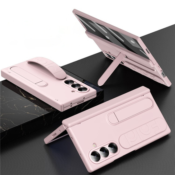 Case with handle and stand - pink for Samsung Galaxy Z Fold7