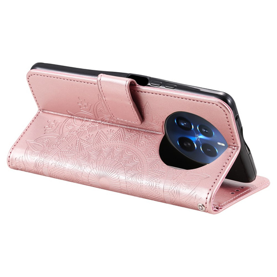 Flip case for Realme 12 Pro 5G / 12 Pro+ 5G, Mandala, pink