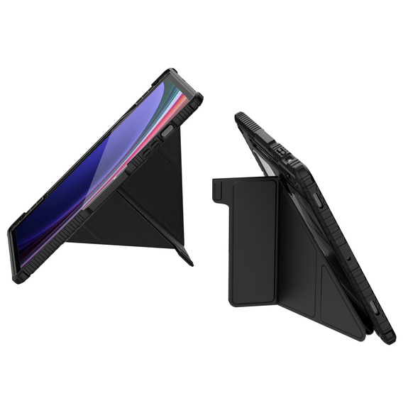 Nillkin Case for Samsung Galaxy Tab S9+, with space for stylus, black