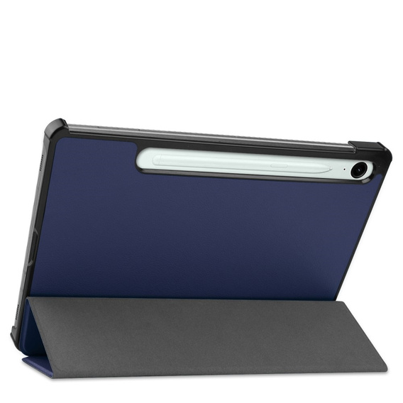 Case for Samsung Galaxy Tab S9 FE, Tri-fold, dark blue
