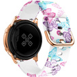 Silicone Strap for Samsung Galaxy Watch Active 20mm, Butterfly