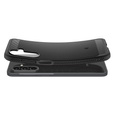 Spigen case for Samsung Galaxy A16 4G/ 5G, Rugged Armor MagSafe, black + Tempered Glass 9H