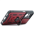 Case for Oppo A38 4G / Oppo A18 4G, CamShield Slide, red