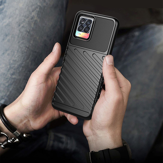 Case for Realme 8/8 Pro, Thunder, black