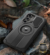 Armored case for Samsung Galaxy S24 FE, Dexnor Full Body (Two Frames), black