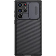 Case for Samsung Galaxy S22 Ultra, Armored Nillkin, CamShield Pro, black