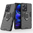 Case for Xiaomi Poco X5 Pro 5G, Kickstand Ring, black