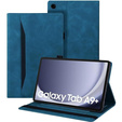 Case for Samsung Galaxy Tab A9+, Classic, with space for stylus, blue