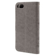 Flip case for iPhone 7/8/SE 2020/SE 2022, Butterfly, grey