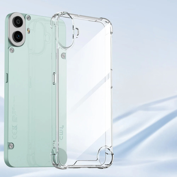 Case for Nothing CMF Phone 1, Dropproof, transparent