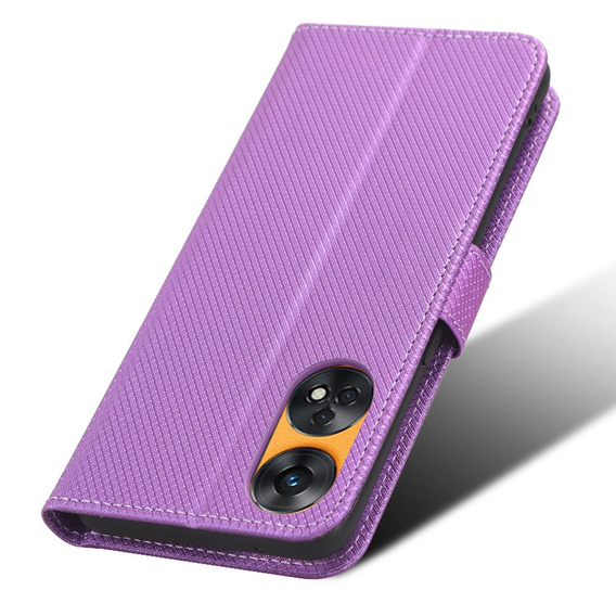 Flip case for Oppo Reno8 T 4G, Wallet Smart Magnet, purple