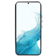 Case for Samsung Galaxy S22, Magnetic Dual Glass, silver