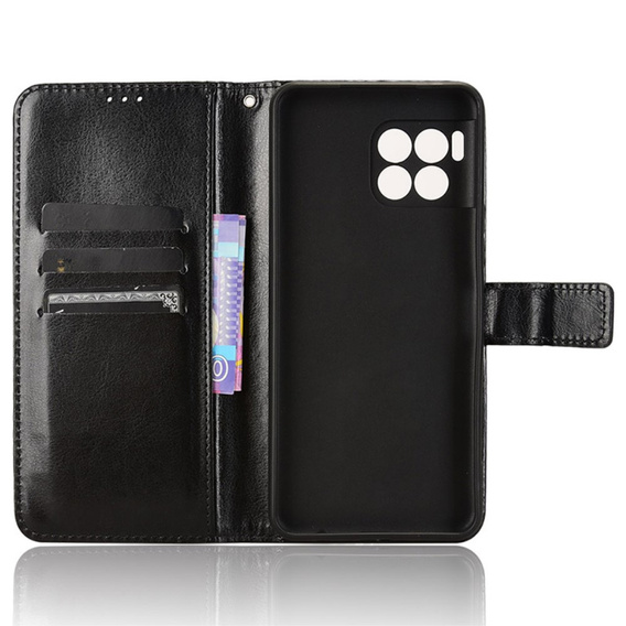 Flip case for T Phone 2 Pro 5G, Crazy Horse Wallet, black