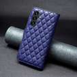 Flip case for Samsung Galaxy A56, Wallet, BINFEN COLOR, blue