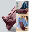 Armored case for Samsung Galaxy S25+ Plus, Dexnor Full Body (Two Frames), red