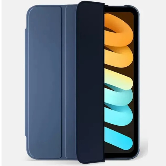 Case for iPad mini 8.3" 2021 (6 gen.) / iPad mini 8.3" 2024 (7 gen.), Smartcase, dark blue