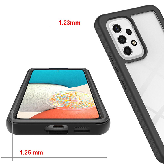 Case for Samsung Galaxy A53 5G, Shockproof, with film, blue