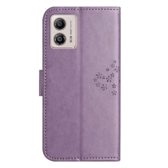 Flip case for Motorola Moto G53 / G23 / G13, Tree, purple