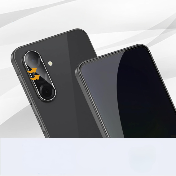 Tempered Camera Glass for Samsung Galaxy A36, transparent