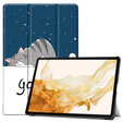 Case for Samsung Galaxy Tab S9 Plus, Smartcase, sleeping cat