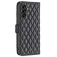 Flip case for Samsung Galaxy A05s, Wallet, BINFEN COLOR, black