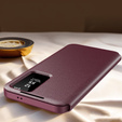 Flip case for Samsung Galaxy A55 5G, Smart View Wallet, red