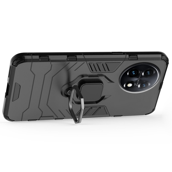 Case for OnePlus 11 5G, Kickstand Ring, black