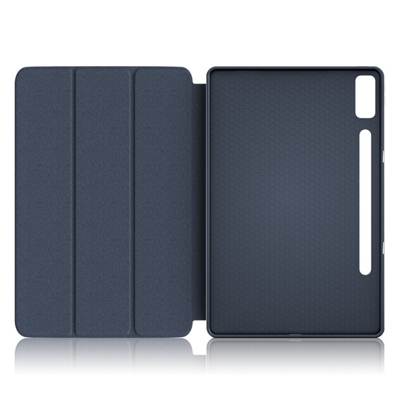 Case for Lenovo Tab P12, Smartcase with stylus space, dark blue