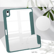Case for iPad 10.9 2022 10 Gen, Smartcase Hybrid, with stylus space, dark green