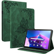 Case for Lenovo Tab M10 Plus 10.6 Gen 3 TB-125F TB-128F, Butterfly, green