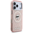Karl Lagerfeld IML Choupette Head Logo MagSafe phone case for iPhone 17 Pro Max