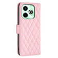 Flip case for Infinix Hot 40i, Wallet, BINFEN COLOR, pink