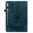 Flap case for Lenovo Tab P12, flower, blue