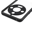 Case for Honor Magic 6 Lite 5G, Fusion Hybrid, with camera protection, transparent / black