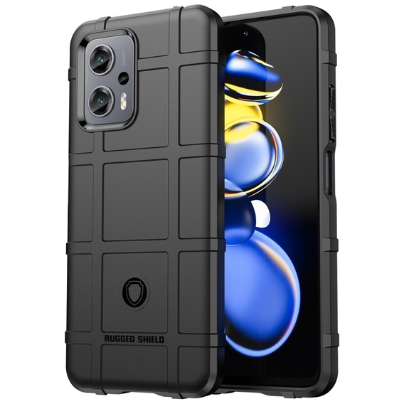 Case for Xiaomi Poco X4 GT 5G, Rugged Shield, black