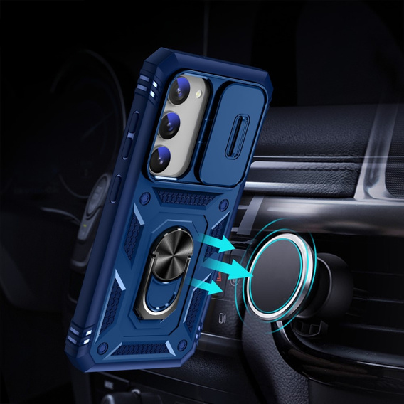 Case for Samsung Galaxy S23 Plus, CamShield Slide, blue