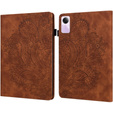 Flap case for Xiaomi Redmi Pad SE 11", flower, brown