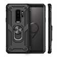 Armor Case for Samsung Galaxy S9+ Plus, Nox Case Ring, black